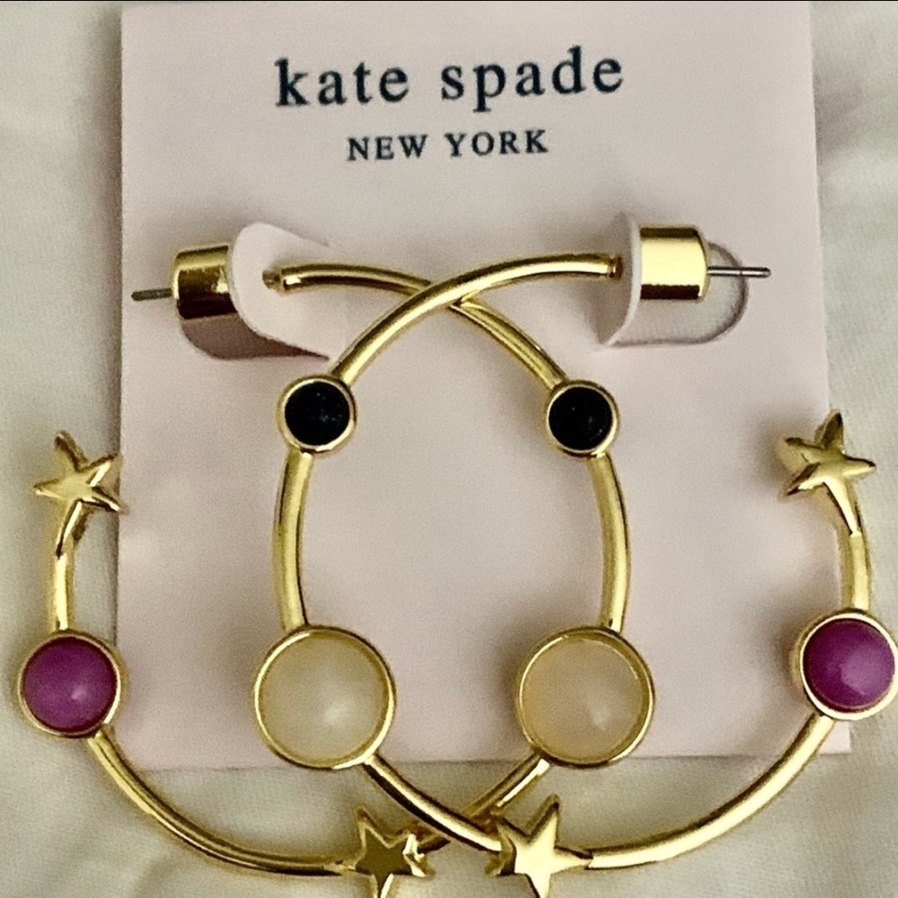 🔥🔥🔥ONE ITEM DEAL OF THE DAY KATE SPADE ♠️ Authentic Earrings Reduced Buy Now - Picture 2 of 2
